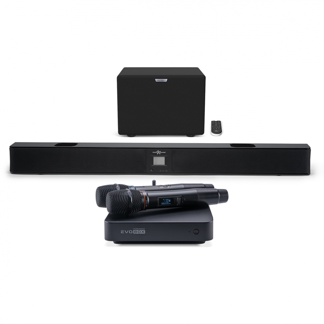 караоке-комплект EVOBOX Plus + EvoSound Bar (саундбар с караоке) в Северобайкальске
