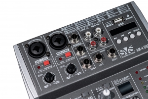SVS Audiotechnik mixers AM-4 DSP Аналоговый микшерный пульт, 4-канала в Северобайкальске